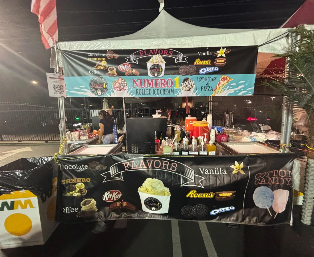 Numero Uno event catering setup