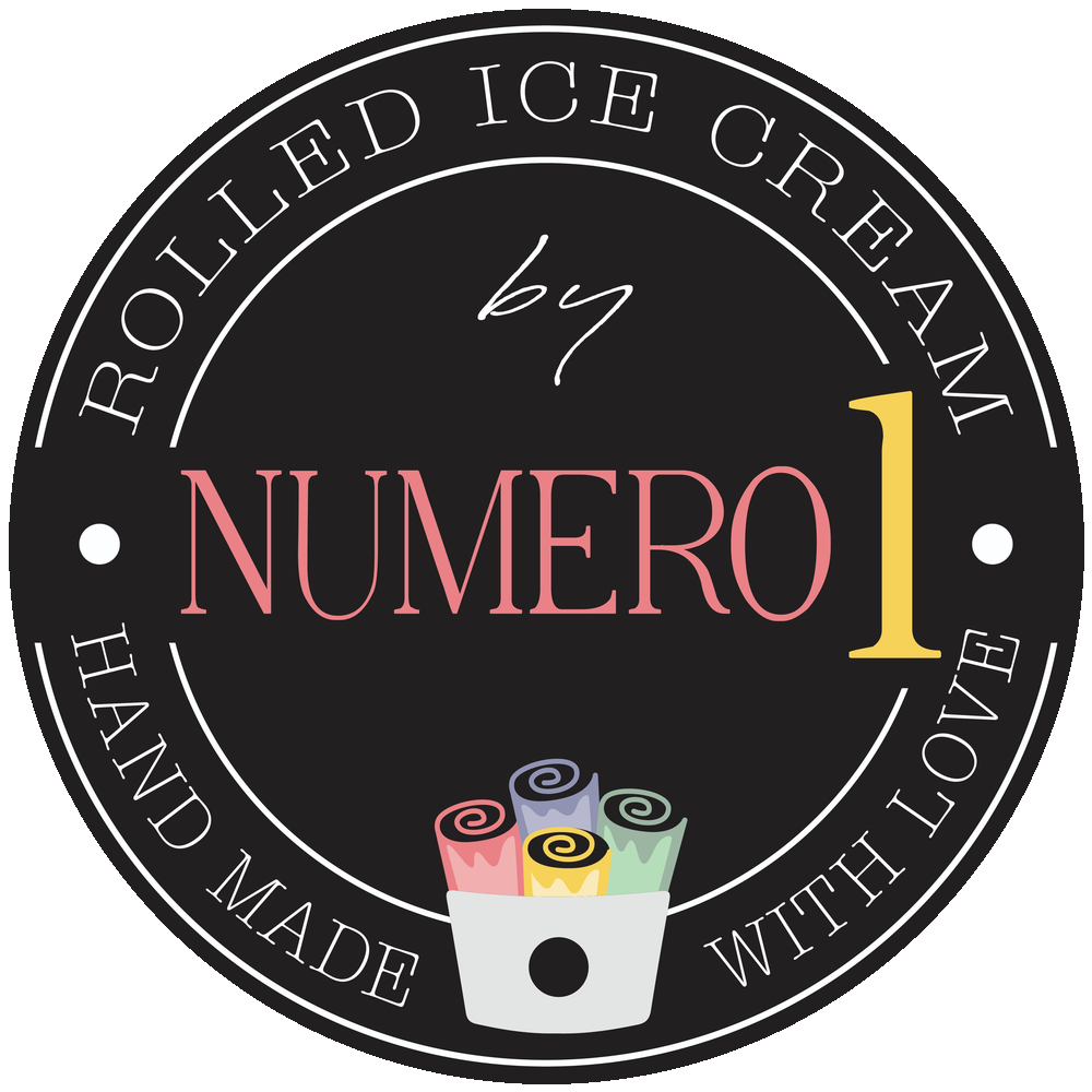 Numero Uno Rolled Ice Cream logo
